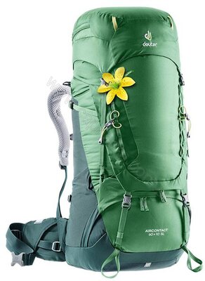 Рюкзак туристический Deuter Aircontact 60+10 SL женский 3320419 2238 Leaf forest