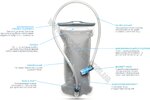 Питьевая система Hydrapak VELOCITY IT 1,5 L Clear