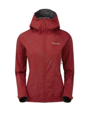 Куртка мембранная Montane женскаяMeteor Jacket Tibetian red