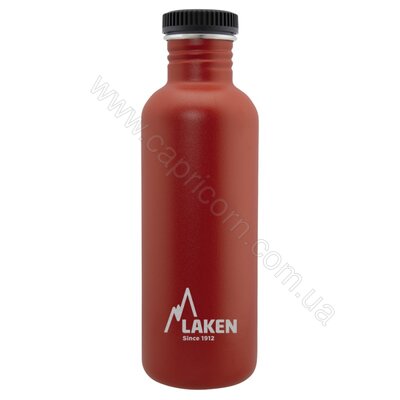 Фляга Laken BASIC STEEL 1 L P/S Cap