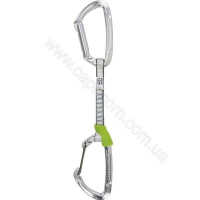Відтяжка з карабінами Climbing Technology Lime MIX DY 12 см 2E670FRAOP silver