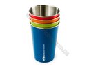 Набір стаканів GSI Outdoors Pint Set Glacier Stainless 4 шт.