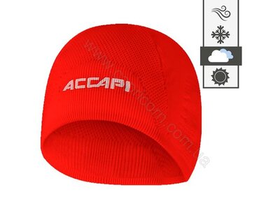 Шапка Accapi Seamless Cup Red