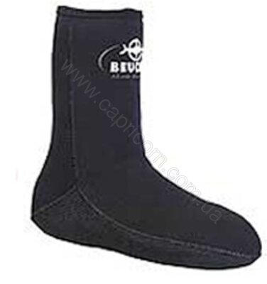 Шкарпетки неопренові Beuchat Mundial Elaskin 5 мм Black