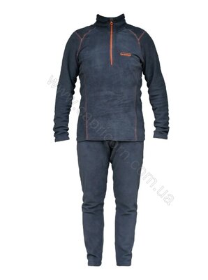 Термобілизна комплект Tramp COMFORT  FLEECE  ZIP Grey XXL (INT)