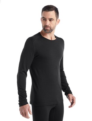 Термобелье блуза Icebreaker 200 OASIS LS S (INT) Black