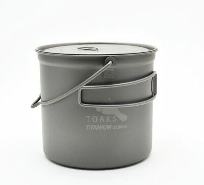 Подставка для котла Toaks TITANIUM 1100ML POT WITH BAIL HANDLE