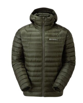 Куртка пухова Montane Anti-Freeze Hoodie Oak Green L (INT) Oak green