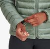 Куртка пуховая  Montane женская Anti-Freeze Hoodie Pale sage