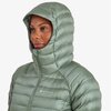 Куртка пуховая  Montane женская Anti-Freeze Hoodie Pale sage