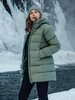 Куртка пуховая  Montane женская Women's Tundra Hooded Down Jacket Eucalyptus M (INT)