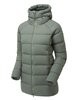 Куртка пуховая  Montane женская Women's Tundra Hooded Down Jacket Eucalyptus L (INT)