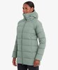 Куртка пуховая  Montane женская Women's Tundra Hooded Down Jacket Eucalyptus