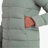 Куртка пуховая  Montane женская Women's Tundra Hooded Down Jacket Eucalyptus