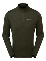 Футболка Montane Dart Zip Neck Oak green