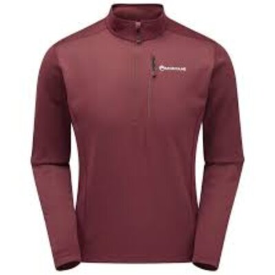 Куртка флисовая Montane Octane Pull-on Redwood