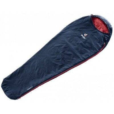 Спальный мешок (спальник) Deuter DREAMLITE 3703021 3524 Navy - cranberry Лівий