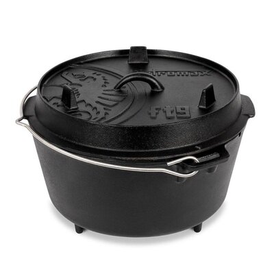 Казанок Petromax жарівня чавунна DUTCH OVEN FT9 на ніжках 7,5 л