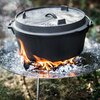 Котелок Petromax жаровня чугунная DUTCH OVEN FT12 на ножках 10,8 л