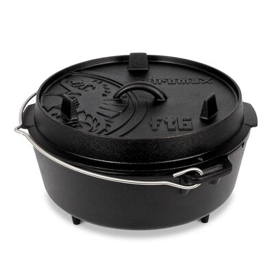 Казанок Petromax жарівня чавунна DUTCH OVEN FT6 на ніжках 5,5 л