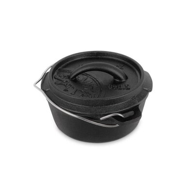 Казанок Petromax жарівня чавунна DUTCH OVEN  FT0.5 плоске дно 0,6 л