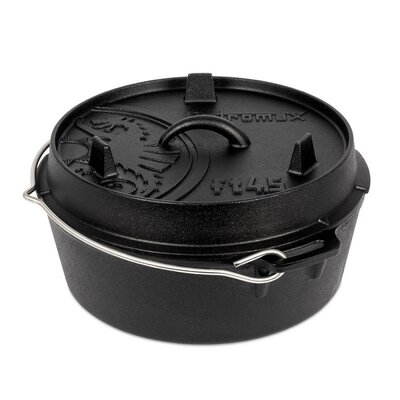 Казанок Petromax жарівня чавунна DUTCH OVEN FT4,5 плоске дно 3,5 л