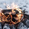 Пательня Petromax гриль чавунна GRILL FIRE SKILLET 35 см з довгою ручкою