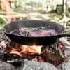 Сковорода Petromax гриль чугунная GRILL FIRE SKILLET 35 см с длинной ручкой