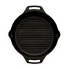 Пательня Petromax гриль чавунна GRILL FIRE SKILLET 35 см з ручками-петлями