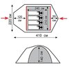 Палатка кемпинговая Tramp MOUNTAIN 4 (V2)