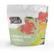 Еда быстрого приготовления Food mission	 Каша горохова з куркою