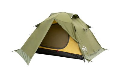 Палатка туристическая Tramp Peak 3 (v2) green