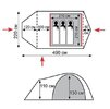 Палатка туристическая Tramp Cave 3 (v2) Green