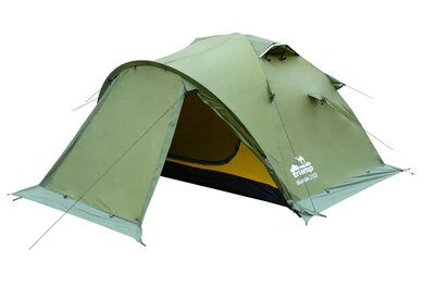 Палатка туристическая Tramp Mountain 2 (V2) Green