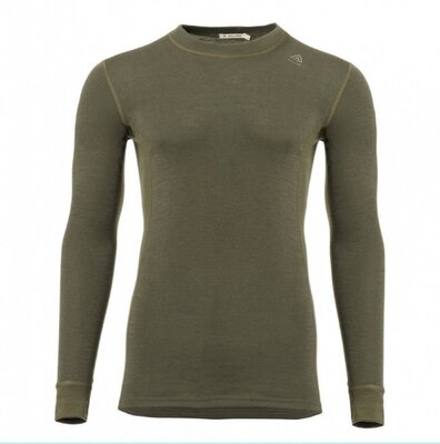 Термобілизна блуза Aclima WarmWool 200 Crew Neck Men Olive Night