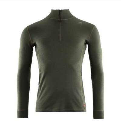 Термобелье блуза Aclima WarmWool 200 Mock Neck Men Olive Night