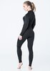 Термобілизна кальсони Aclima жіночі WarmWool 200 Longs High Waist Jet Black