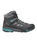 Трекинговые ботинки Scarpa женские ZG LITE GTX Dark gray / Lagoon