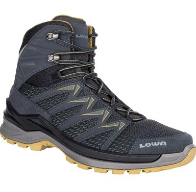 Трекинговые ботинки Lowa Innox Pro GTX Mid Steel blue-mustard Steel blue-mustard