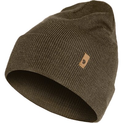 Шапка Fjallraven Classic Knit Hat Dark Olive Dark olive