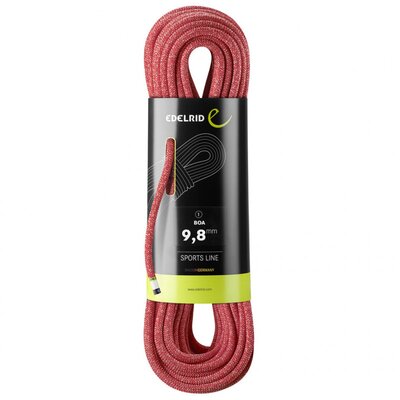 Веревка Edelrid динамическая BOA 9.8 мм Red (бухта 60 м)