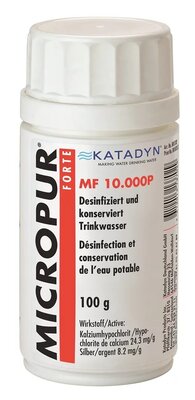Порошок для обеззараживания воды Katadyn Micropur Forte MF 10000P 100 гр.
