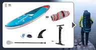 Доска SUP надувная Starboard Inflatable 10’8″ iGO Zen SC