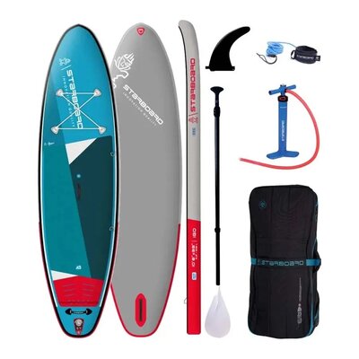 Доска SUP надувная Starboard Inflatable 10’8″ iGO Zen Roll SC with Paddle