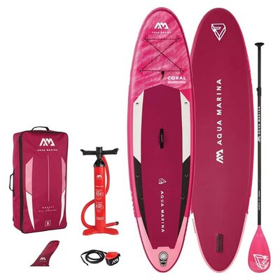 Дошка SUP надувна Aqua Marina CORAL - Advanced All-Around iSUP. 3.1m/12cm