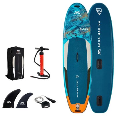 Доска SUP надувная Aqua Marina BLADE - Windsurf iSUP. 3.2m/15cm