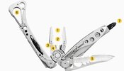 Мультитул Leatherman Skeletool Columbia Blue