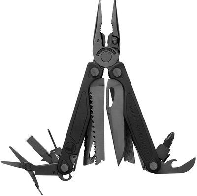 Мультитул Leatherman Charge Plus black, чохол Molle, біти