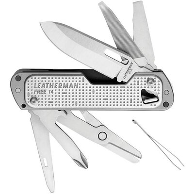 Мультитул Leatherman Free T4 Stainless Steel