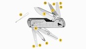 Мультитул Leatherman Free T4 Stainless Steel